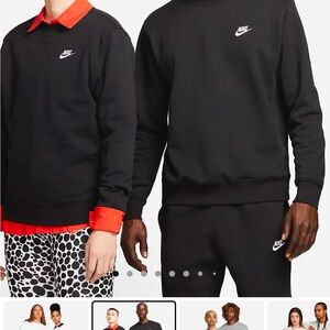 Nike Black Crewneck Sweater